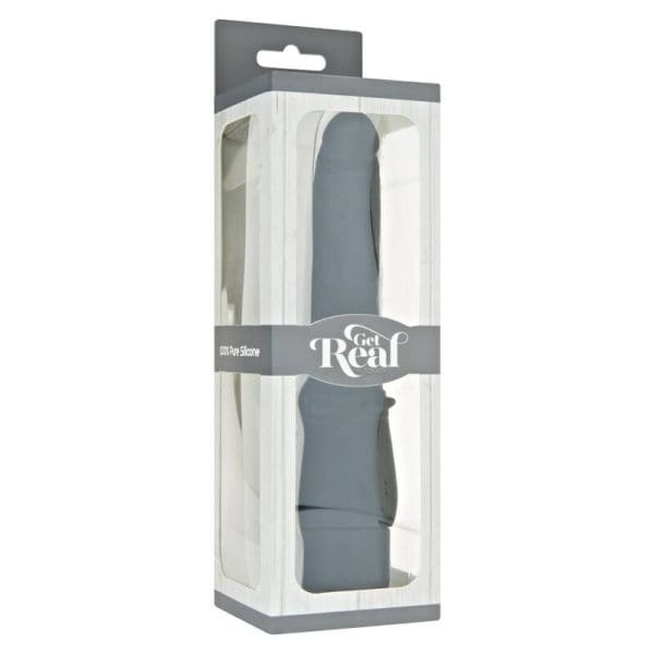 GET REAL - CLASSIC SMOOTH VIBRATOR BLACK 3